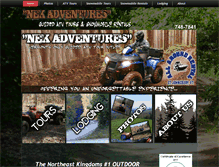 Tablet Screenshot of nekadventures.com